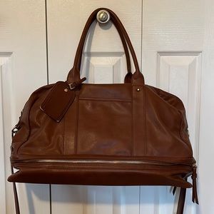 Sole Society brown weekender bag!